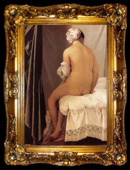 framed  Jean-Auguste Dominique Ingres Bather, ta009-2